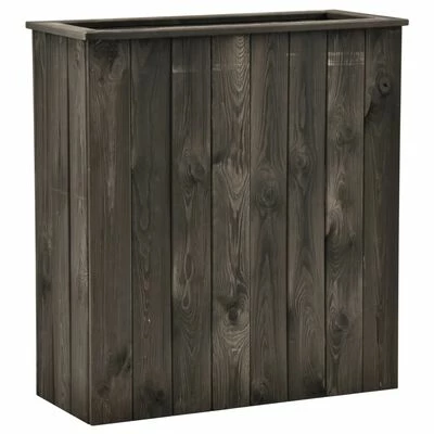 VidaXL Lit surélevé Gris foncé 74x32x80 cm Bois de pin massif 1 VidaXL Lit surélevé Gris foncé 74x32x80 cm Bois de pin massif