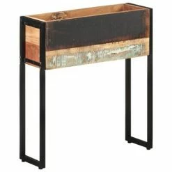 VidaXL Jardinière 60x20x68 cm Bois de récupération massif