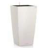 LECHUZA Jardinière Cubico Color 30 ALL-IN-ONE Blanc 13130