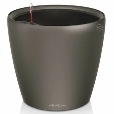 LECHUZA Jardinière Classico 28 LS ALL-IN-ONE Charbon métallique 16043 1 LECHUZA Jardinière Classico 28 LS ALL-IN-ONE Charbon métallique 16043