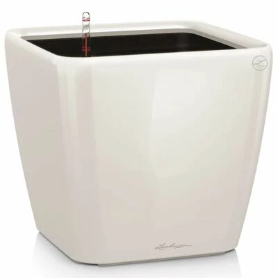 LECHUZA Jardinière Quadro 28 LS ALL-IN-ONE Blanc brillant 16140 1 LECHUZA Jardinière Quadro 28 LS ALL-IN-ONE Blanc brillant 16140