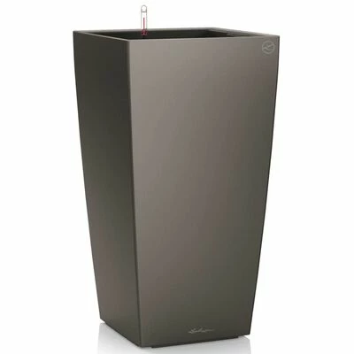 LECHUZA Jardinière Cubico 40 ALL-IN-ONE Charbon 18194 1 LECHUZA Jardinière Cubico 40 ALL-IN-ONE Charbon 18194