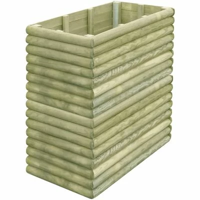 VidaXL Lit surélevé de jardin 106x56x96 cm Bois de pin imprégné 1 VidaXL Lit surélevé de jardin 106x56x96 cm Bois de pin imprégné