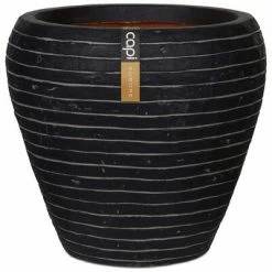 Capi Pot à fleurs Nature Row Conique 42 x 38 cm Anthracite KRWZ362