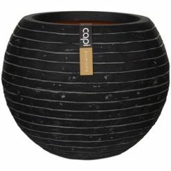 Capi Pot à fleurs Nature Row Rond 62 x 48 cm Anthracite KRWZ271