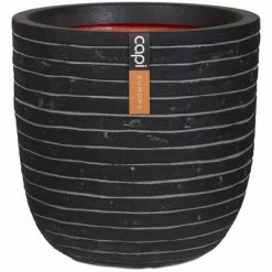 Capi Jardinière Nature Row 43 x 41 cm Anthracite KRWZ933