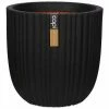 Capi Jardinière Urban Tube 43 x 41 cm Noir KBLT933