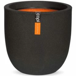 Capi Jardinière Urban Smooth 43 x 41 cm Noir KBL933