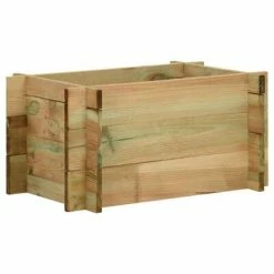 VidaXL Jardinière surélevée pour légumes Bois de pin imprégné 40 cm