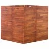 VidaXL Lit surélevé de jardin Bois d'acacia 100x100x100 cm