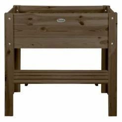 Esschert Design Jardinière surélevée avec pieds L Marron S