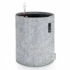 LECHUZA Jardinière TRENDCOVER 23 Felt ALL-IN-ONE Gris clair