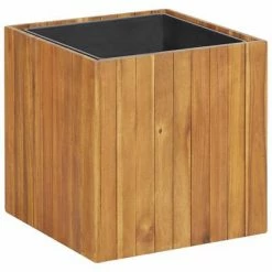VidaXL Lit surélevé de jardin 43,5x43,5x44 cm Bois massif d'acacia
