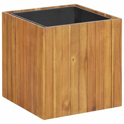 VidaXL Lit surélevé de jardin 43,5x43,5x44 cm Bois massif d'acacia 1 VidaXL Lit surélevé de jardin 43,5x43,5x44 cm Bois massif d'acacia
