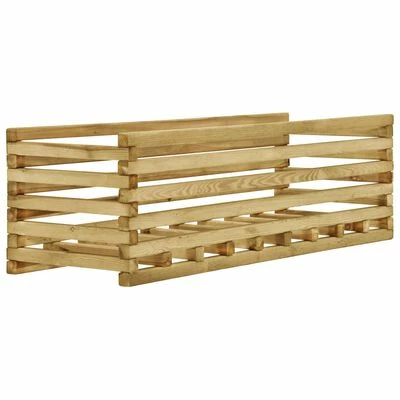 VidaXL Lit surélevé de jardin 120x40x38,5 cm Bois de pin imprégné 1 VidaXL Lit surélevé de jardin 120x40x38,5 cm Bois de pin imprégné