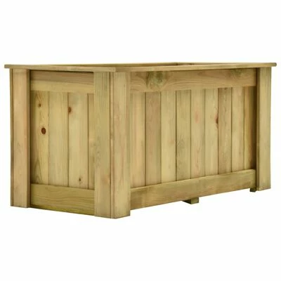 VidaXL Jardinière surélevée 100x50x50 cm Bois de pin imprégné 1 VidaXL Jardinière surélevée 100x50x50 cm Bois de pin imprégné
