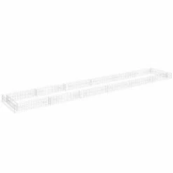 VidaXL Lit surélevé à gabion Acier galvanisé 600x100x20 cm