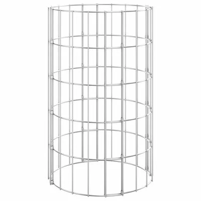 VidaXL Lit surélevé à gabion circulaire Acier galvanisé Ø30x50 cm 1 VidaXL Lit surélevé à gabion circulaire Acier galvanisé Ø30x50 cm