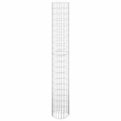 Pots & cache-pots Soldes 2022 16 VidaXL Lit surélevé à gabion circulaire Acier galvanisé Ø30x200 cm