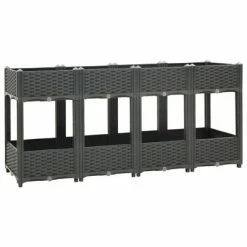 VidaXL Lit surélevé 160x40x71 cm Polypropylène