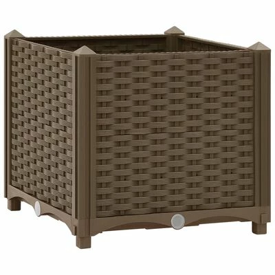 VidaXL Lit surélevé 40x40x38 cm Polypropylène 1 VidaXL Lit surélevé 40x40x38 cm Polypropylène