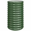 VidaXL Jardinière de jardin Acier enduit de poudre 40x40x68 cm Vert