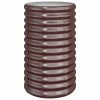VidaXL Jardinière de jardin Acier enduit de poudre 40x40x68 cm Marron