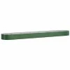 VidaXL Jardinière de jardin Acier enduit de poudre 544x100x36 cm Vert