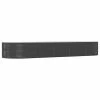 VidaXL Jardinière Anthracite 447x140x68 cm Acier enduit de poudre