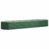 VidaXL Jardinière de jardin Acier enduit de poudre 510x140x68 cm Vert