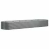 VidaXL Jardinière de jardin Acier enduit de poudre 510x140x68 cm Gris