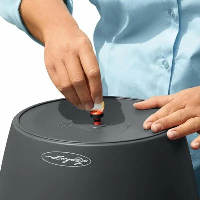 LECHUZA Jardinière Classico Color 43 ALL-IN-ONE Ardoise 13244 2 LECHUZA Jardinière Classico Color 43 ALL-IN-ONE Ardoise 13244 – Image 2