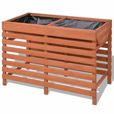 VidaXL Jardinière 100 x 50 x 71 cm Bois 1 VidaXL Jardinière 100 x 50 x 71 cm Bois