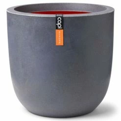 Capi Jardinière Urban Smooth 43x41 cm Gris foncé