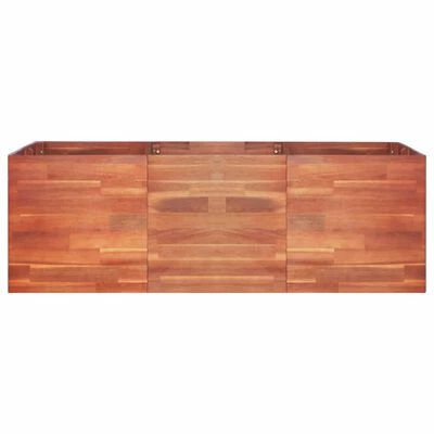 VidaXL Lit surélevé de jardin Bois d'acacia 150x100x50 cm 2 VidaXL Lit surélevé de jardin Bois d'acacia 150x100x50 cm – Image 2