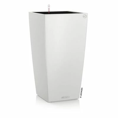 LECHUZA Jardinière CUBICO Color 22 ALL-IN-ONE Blanc 1 LECHUZA Jardinière CUBICO Color 22 ALL-IN-ONE Blanc