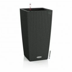 LECHUZA Jardinière CUBICO Cottage 30 ALL-IN-ONE Granite