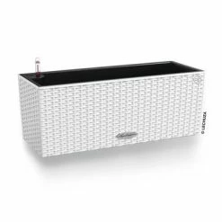LECHUZA Jardinière BALCONERA Cottage 50 ALL-IN-ONE Blanc