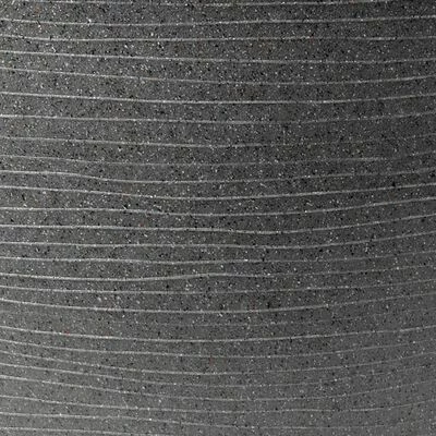Capi Pot à plantes conique bas Arc Granite 48x35 cm Anthracite 2 Capi Pot à plantes conique bas Arc Granite 48x35 cm Anthracite – Image 2