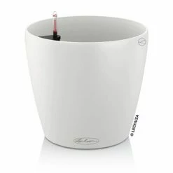 LECHUZA Jardinière CLASSICO Color 21 ALL-IN-ONE Blanc
