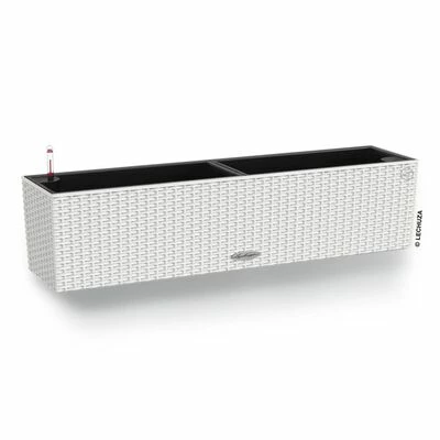 LECHUZA Jardinière BALCONERA Cottage 80 ALL-IN-ONE Blanc 1 LECHUZA Jardinière BALCONERA Cottage 80 ALL-IN-ONE Blanc