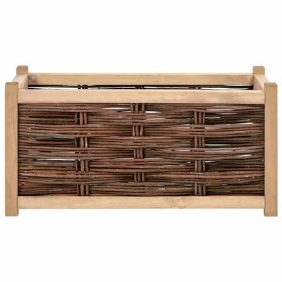 VidaXL Lit surélevé de jardin 80x40x40 cm Bois de pin massif 2 VidaXL Lit surélevé de jardin 80x40x40 cm Bois de pin massif – Image 2