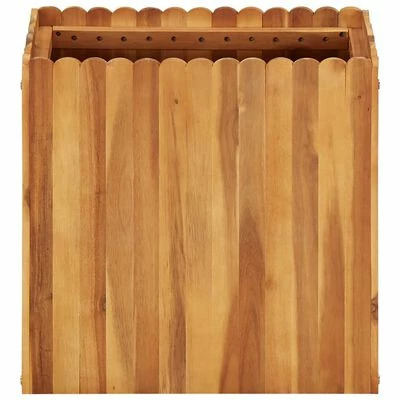 VidaXL Lit surélevé de jardin 50x30x50 cm Bois massif d'acacia 2 VidaXL Lit surélevé de jardin 50x30x50 cm Bois massif d'acacia – Image 2