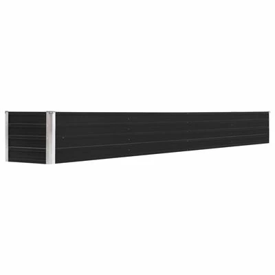VidaXL Lit surélevé de jardin Acier galvanisé 320x40x45 cm Anthracite 1 VidaXL Lit surélevé de jardin Acier galvanisé 320x40x45 cm Anthracite
