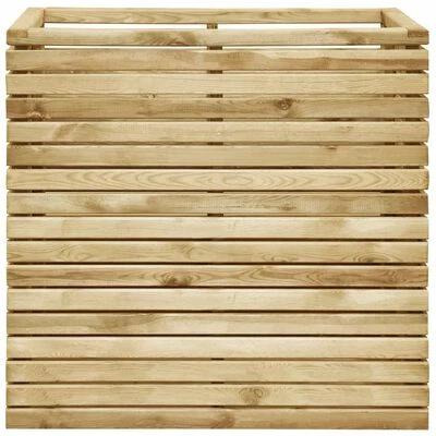 VidaXL Lit surélevé 100x50x100 cm Bois de pin imprégné 2 VidaXL Lit surélevé 100x50x100 cm Bois de pin imprégné – Image 2