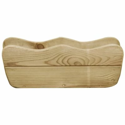 VidaXL Lit surélevé de jardin 50x18x18 cm Bois de pin imprégné 2 VidaXL Lit surélevé de jardin 50x18x18 cm Bois de pin imprégné – Image 2