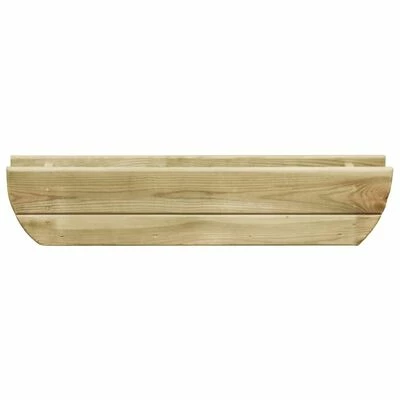 VidaXL Lit surélevé de jardin 80x16x16 cm Bois de pin imprégné 2 VidaXL Lit surélevé de jardin 80x16x16 cm Bois de pin imprégné – Image 2