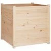 VidaXL Jardinière d'extérieur 70x70x70 cm Bois de pin massif