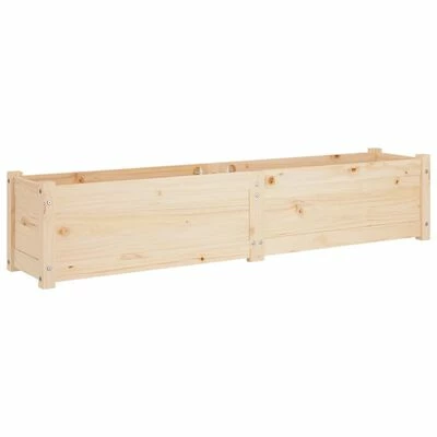 VidaXL Lit surélevé de jardin 150x31x31 cm Bois de sapin massif 1 VidaXL Lit surélevé de jardin 150x31x31 cm Bois de sapin massif