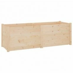 VidaXL Jardinière d'extérieur 150x50x50 cm Bois de pin massif